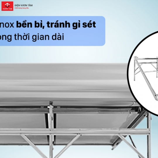Máy nước nóng NLMT tấm phẳng Platinum 300L