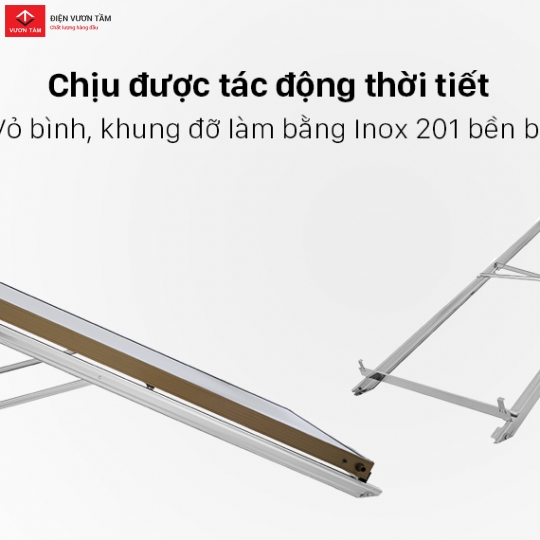 Máy nước nóng NLMT tấm phẳng Platinum 150L